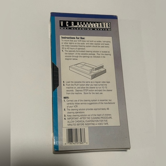 VHS Video Headcleaner - Picture 2 of 3